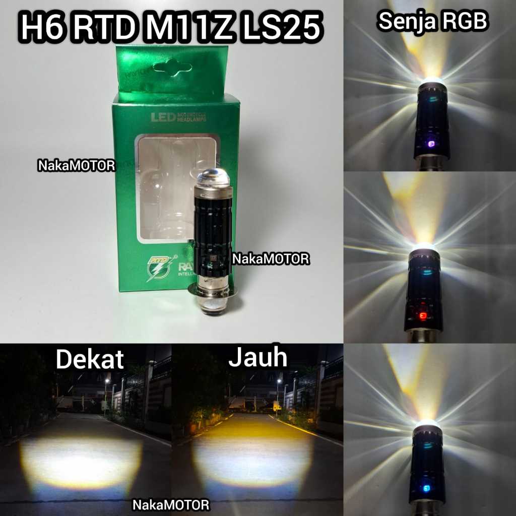 ไฟหน้า RAYTON H6 M11Z LS10/M11Z LS25 Dusk RGB