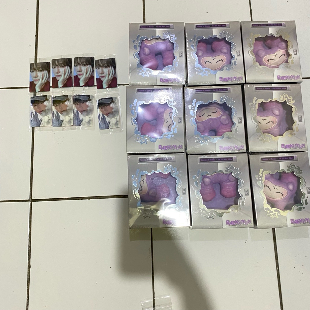 Baekhyun The 5th Mini Album - Essence of Reverie Special ver Kkuru jam sealed
