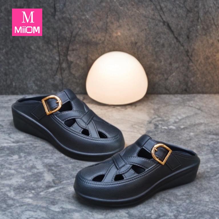 Miiom Womens Wedges Shoes Premium Light Soft Flex ล่าสุดผู้หญิงรองเท้า Wedges 2025