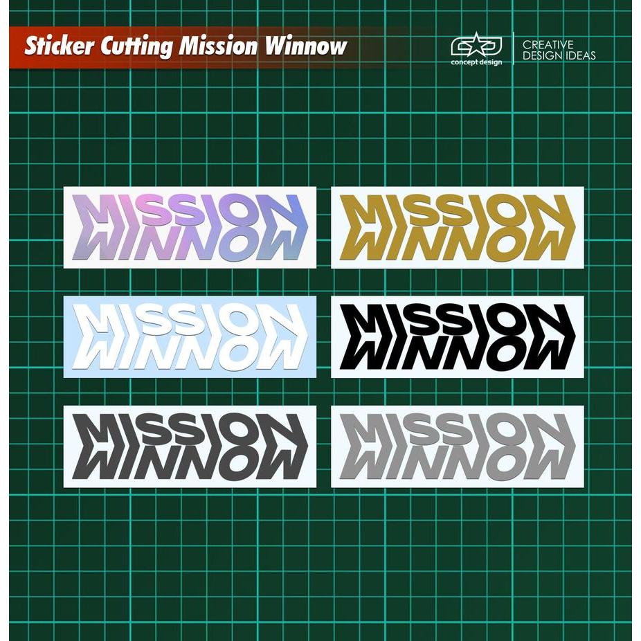 สติ๊กเกอร์ภารกิจ Winnow / สติ๊กเกอร์