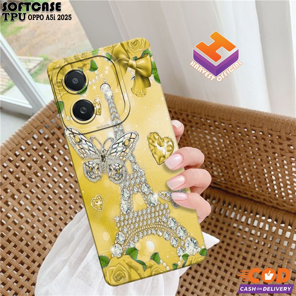 HP ล่าสุด Oppo A5i 2025 Softcase - เคส Oppo A5i ล่าสุด - เคส Pro Camera Softcase - Oppo A5i Silicone