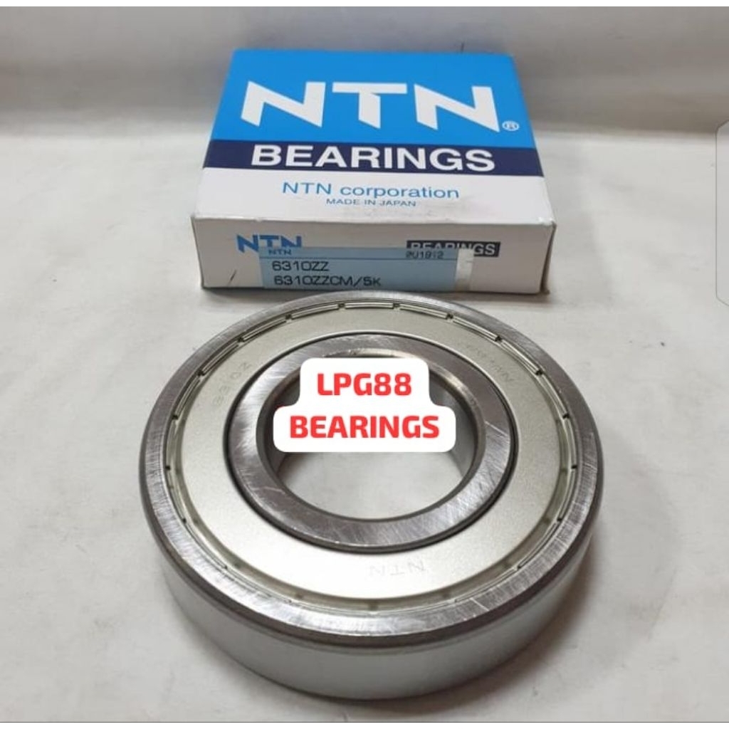 BEARING 6310 ZZ NTN IRON COVER 6310ZZ