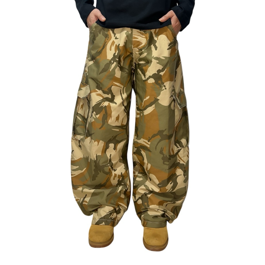 Louvic - กางเกงบอลลูน Baggy Camo Camouflage - กางเกง Baggy Noetic Ranez