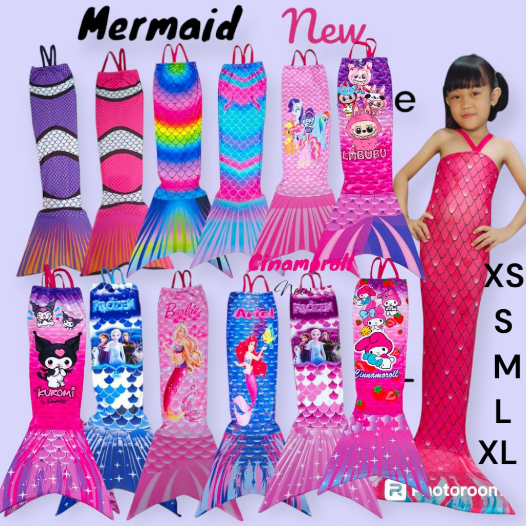 คุณภาพ MERMEID MOANA RICIS COSTUME