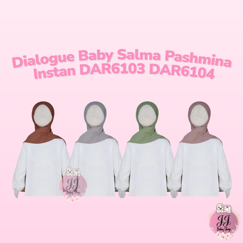 Dialogue Baby Salma Instant Pashmina DAR6103 DAR6104