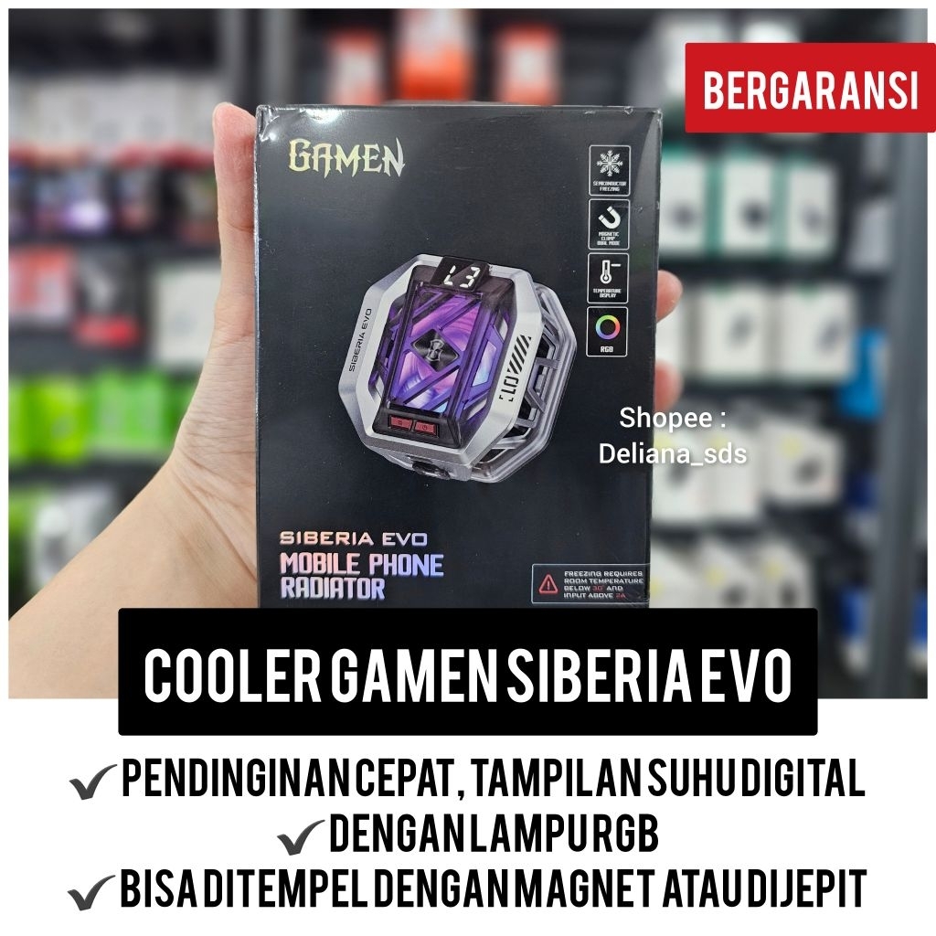 Gamen Siberia Evo Gaming Cooler อย่างเป็นทางการรับประกัน 1 ปี Gamen Siberia Evo Cooler Gamen Siberia