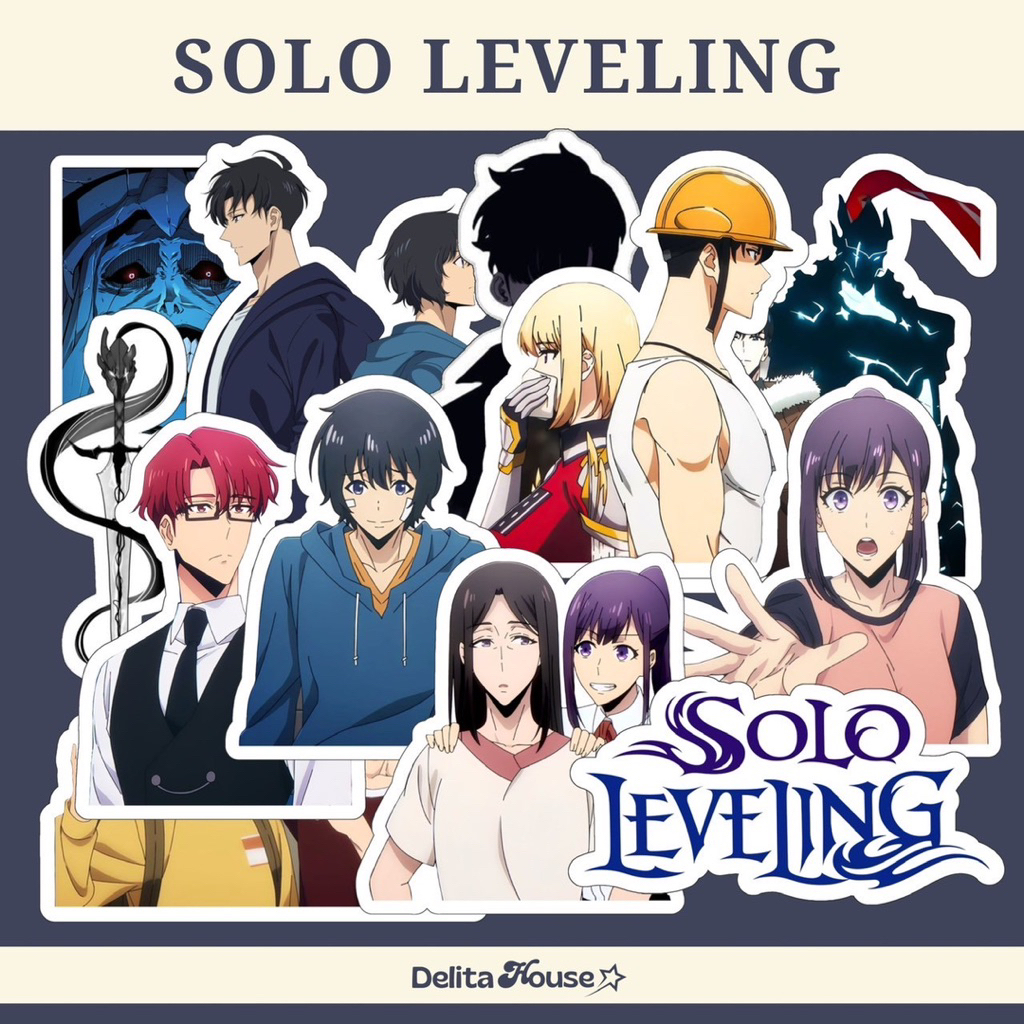 สติ๊กเกอร์อนิเมะ Solo Leveling sun jin woo