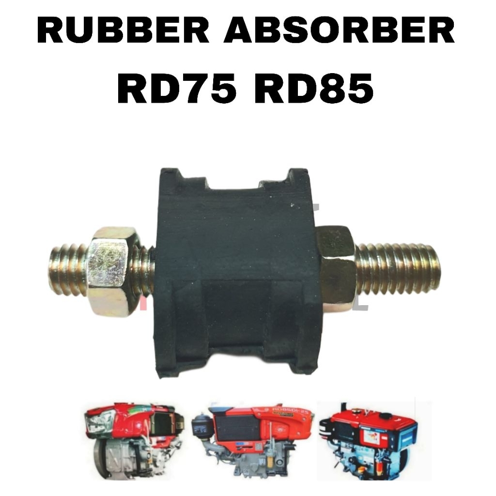 MESIN Kubota RD75 RD85 ยางรองเครื่องยนต์