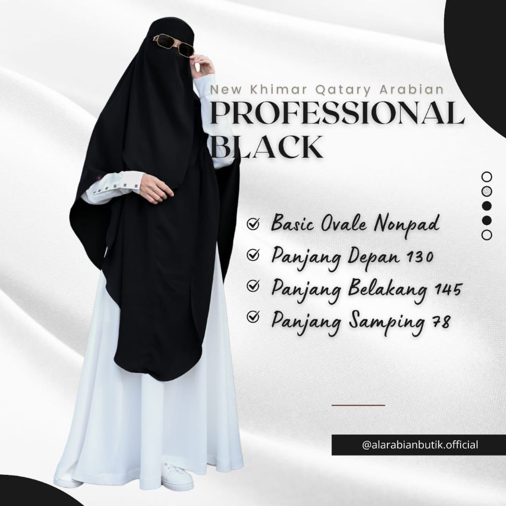 Khimar Basic FKM FKJ กาตาร์ - อาหรับ Khimar Al