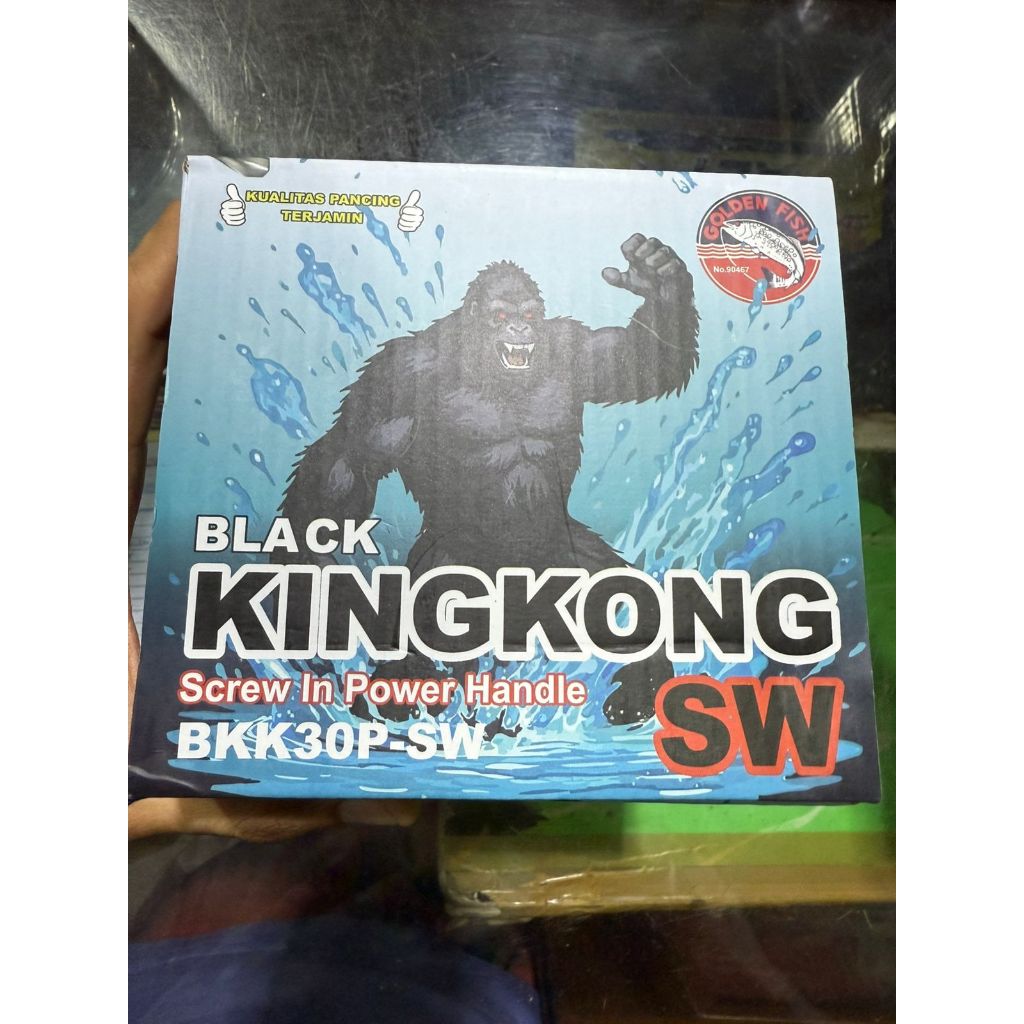 Golden Fish Black Kingkong SCI Salt Water Power Handle Reel