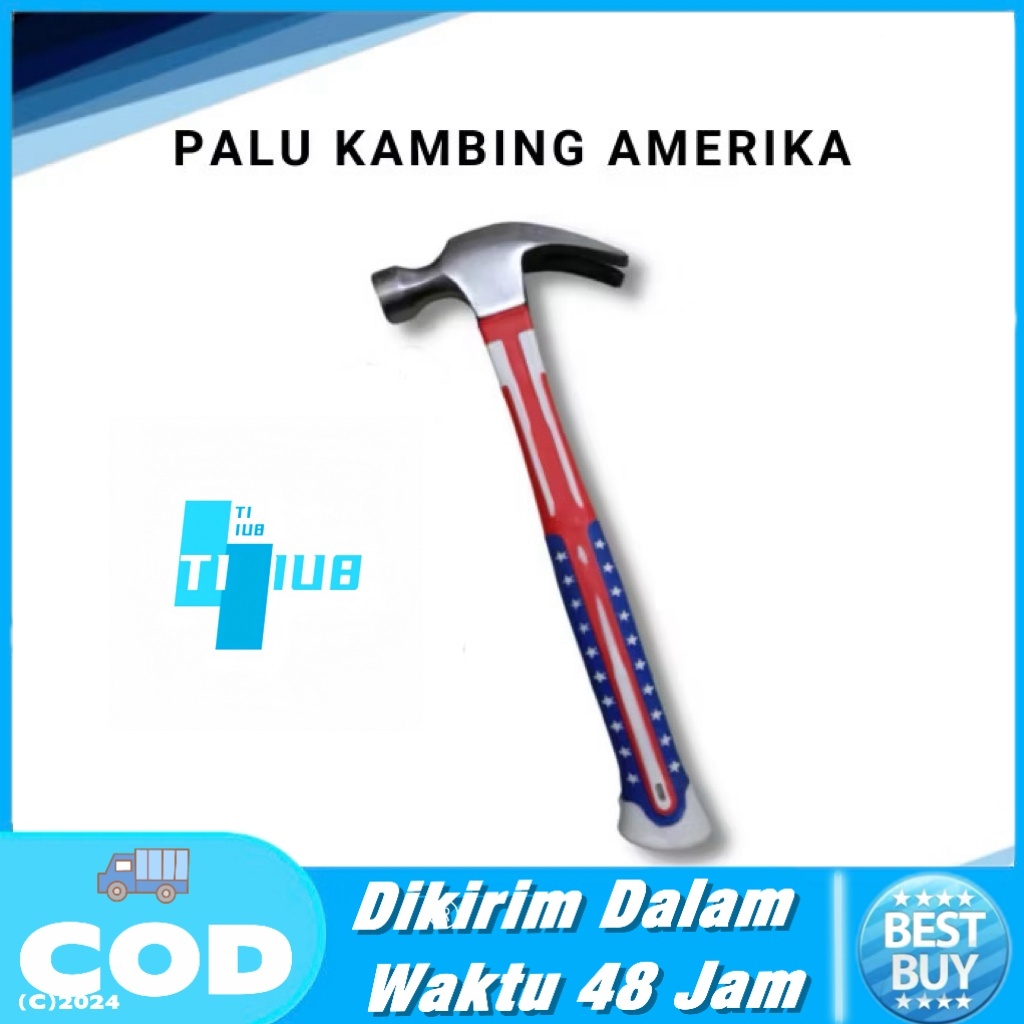 Goat Claw Hammer 16oz USA America/American Model USA Nail Pry Hammer Fiber Handle