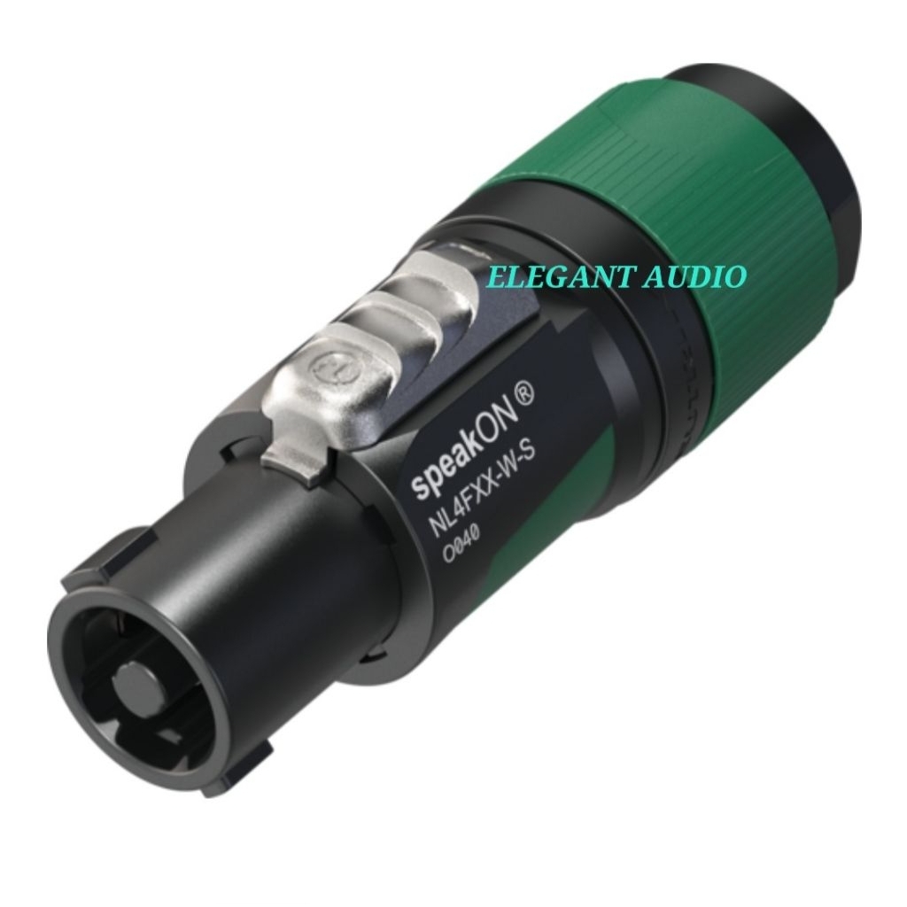Jack Speakon NEUTRIK NL4FXX-WS | Jack Spicon NEUTRIK NL4FXXWS (ขั้วต่อพูด 4 เสา) NEUTIK NL4FXX-WS | 