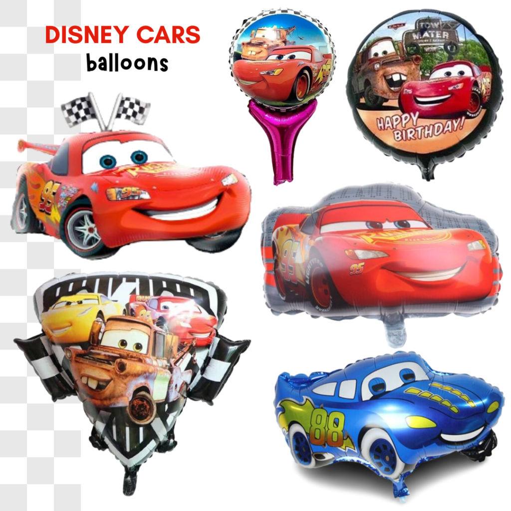 ลูกโป่งฟอยล์รถแข่ง Disney Cars McQueen