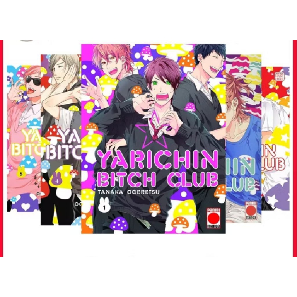 Yarichin B*tc club manga (ชุด 5 เล่ม)