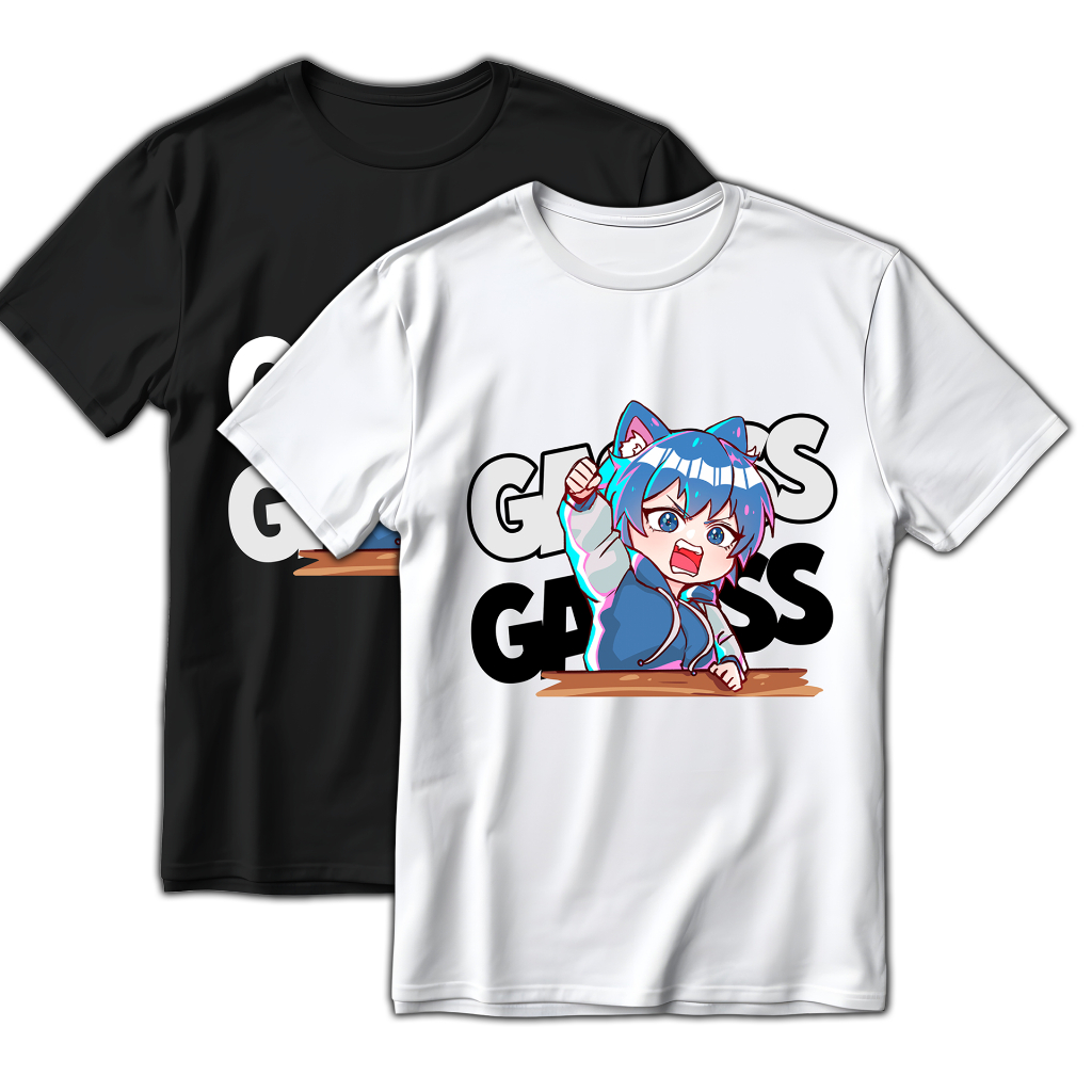 HusinMS Merch - เสื้อยืด 1 Million Edition Subs + สติ๊กเกอร์โบนัส