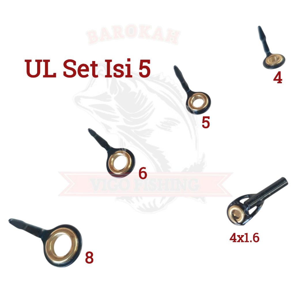 MK BLACK GOLD RING SET COTENTS 5