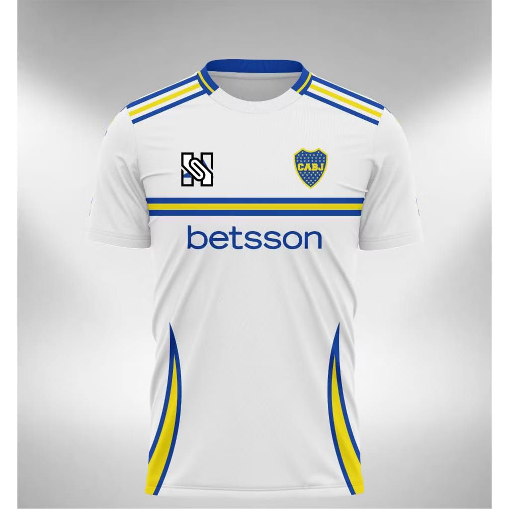 เสื้อแข่ง BOCA JUNIOR ใหม่ล่าสุดพร้อมสกรีนเต็ม
