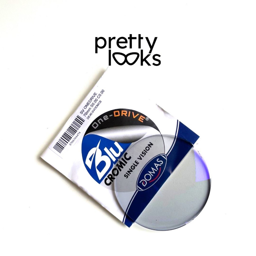 เลนส์ ONEDRIVE DOMAS - BLUECHROMIC ONE DRIVE - COATING SUPERSATIN - NORMAL/MINUS/CYL
