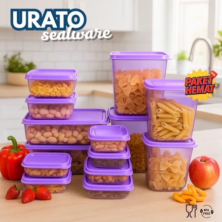 URO Sealware โถอเนกประสงค์ โถขนมพลาสติกเกรดอาหาร สีสุ่ม - RD