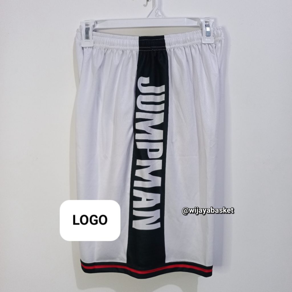 A1R J0RDAN BASKETBALL PANTS WHITE BLACK REPLICA ORIGINAL GRADE