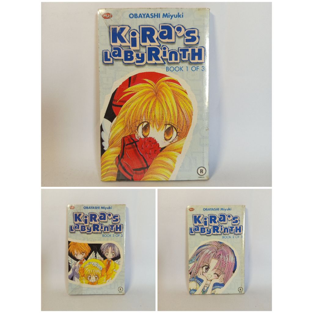 [การ์ตูนครบชุด] - Kiras Labyrinth 1-3 โดย Obayashi miyuki อันดับหนึ่งดั้งเดิมใช้ดี