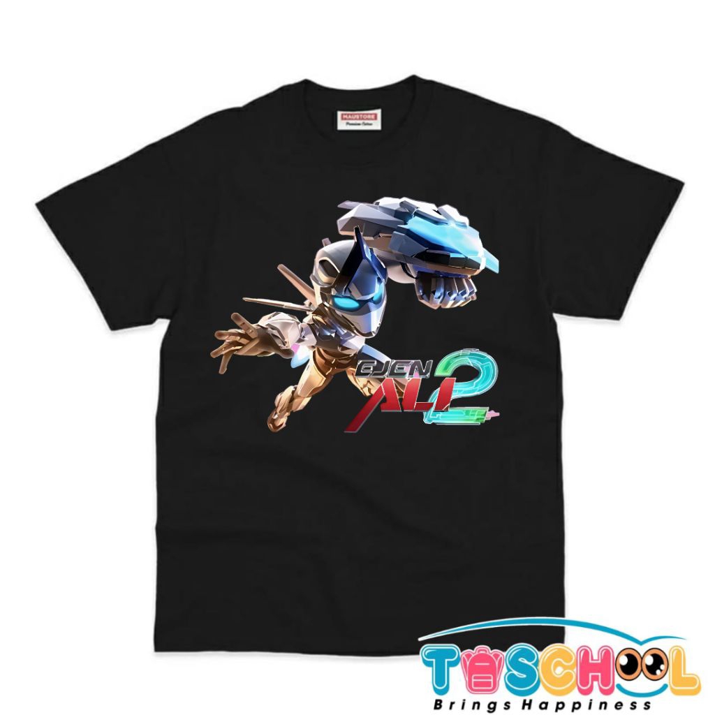CHILDRENS CLOTHES เสื้อยืด EJEN ALI MOVIE 2 MISSION SATRIA EJEN ALI 2