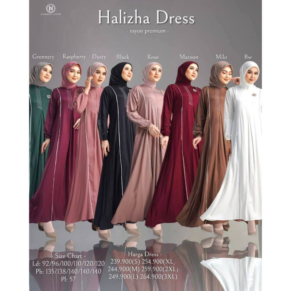 Nadheera Luxury Premium Womens Gamis