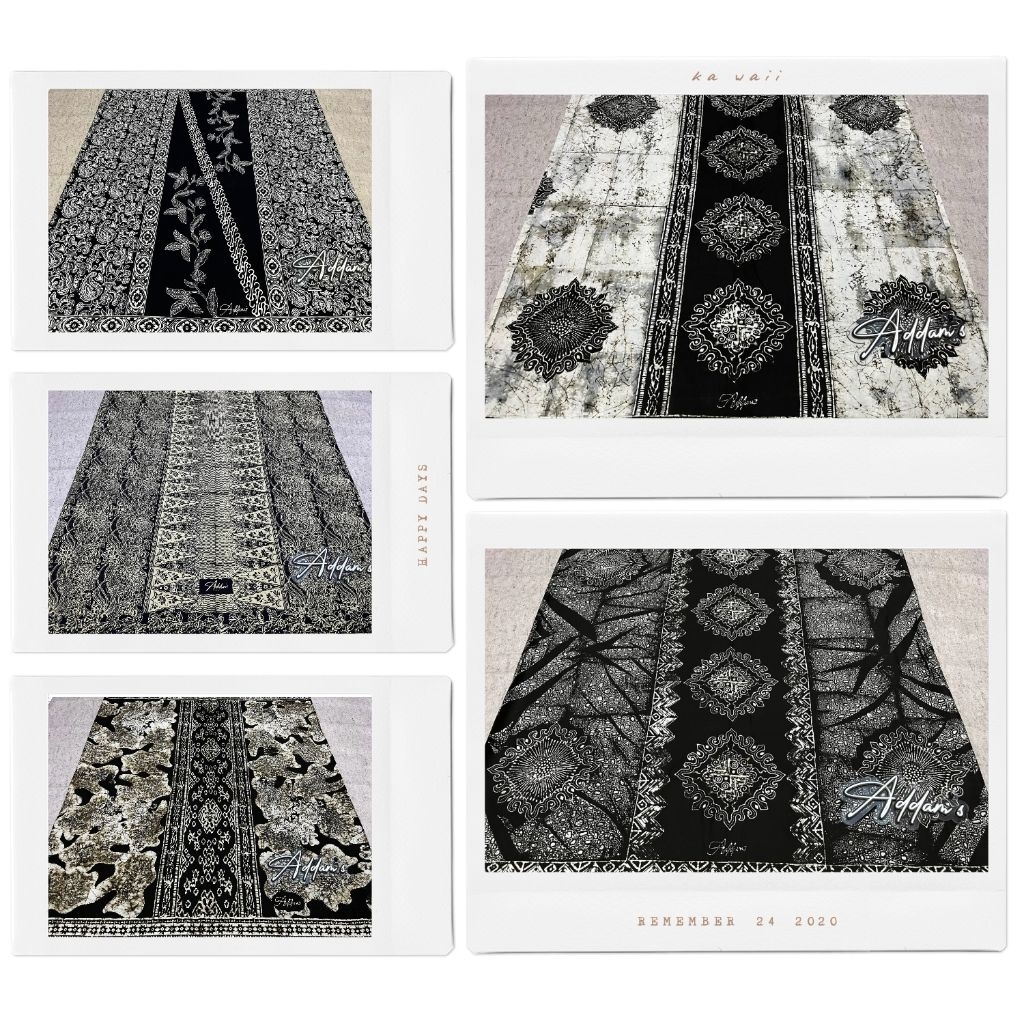 100% Original Premium Batik Sarong Hand Made Sarong Miftah Batik Pekalongan Champion Batik Sarong
