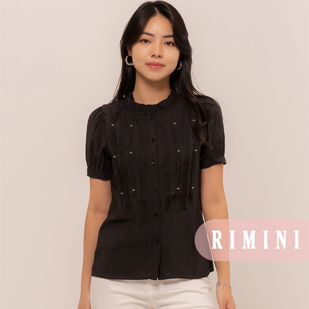 RIMINI - เสื้อจีบผู้หญิงอย่างเป็นทางการขนาด XS-XL - เสื้อ Ciena CC31299