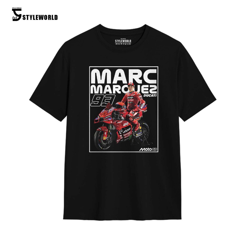STYLEWORLD - เสื้อยืด Marc Marquez 93 Motogp 24s Cotton Combed Sw-7