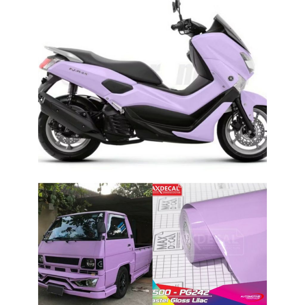 Maxdecal Skotlet Pastel Gloss สี Lilac PG242