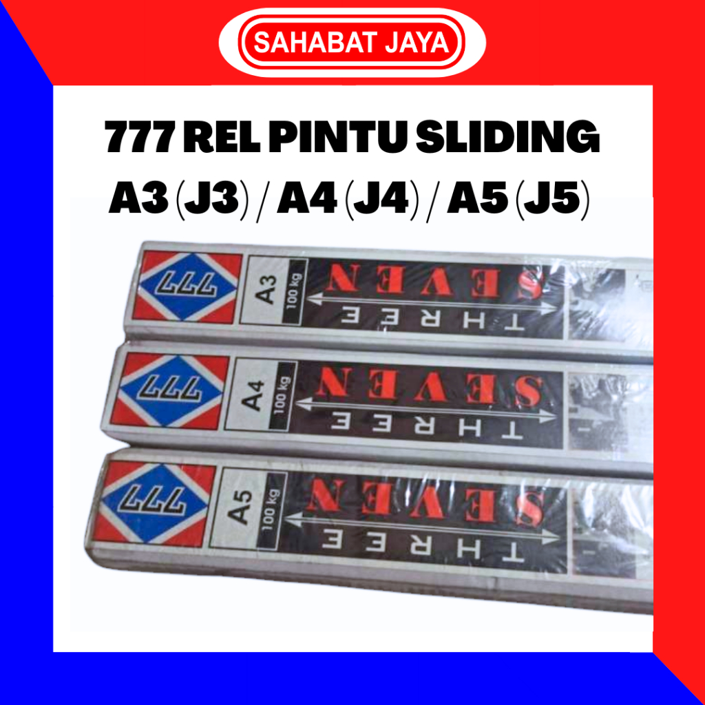 777 อุปสรรคประตู / รางแขวน / รางประตูเลื่อน A3 (J3) A4 (J4) A5 (J5) A6 (J6)