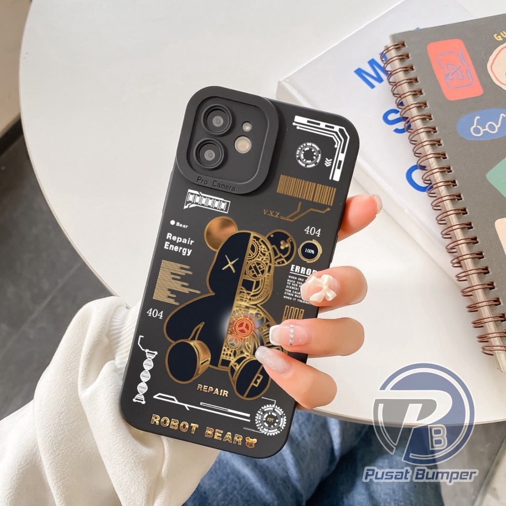 SS117 SOFTCASE MOTIF ROBOT สําหรับ TECNO SPARK 9 PRO POVA NEO 3 5 PRO PB9855