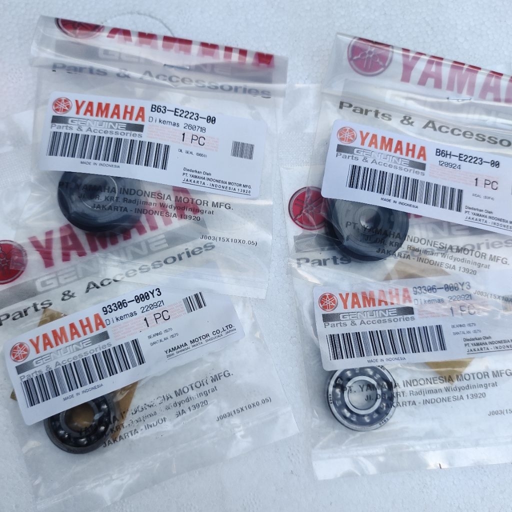 B63-E2223-00 ปั๊มน้ําซีล silic waterpump Nmax เก่า N Max ใหม่ Aerox 155 LEXI original B6H-E2223-00 แ