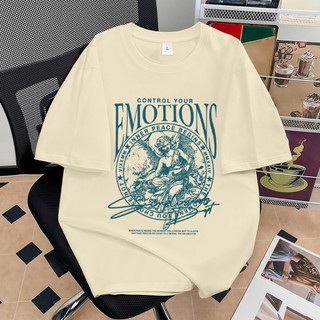 LYBH Kaos Oversize Wanita T-shirt Oversize Retro goddess portrait Baju Atasan Wanita Terbaru | Baju Kaos Wanita Putih|baju atasan wanita terbaru