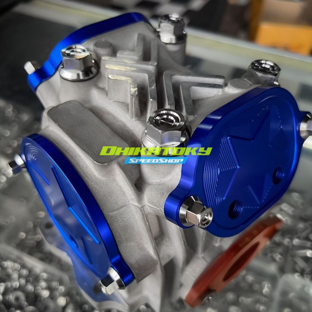 น๊อตหัว MIO 4V / Wave 125 4V | กลอนสแตนเลส Original HENG Thailand