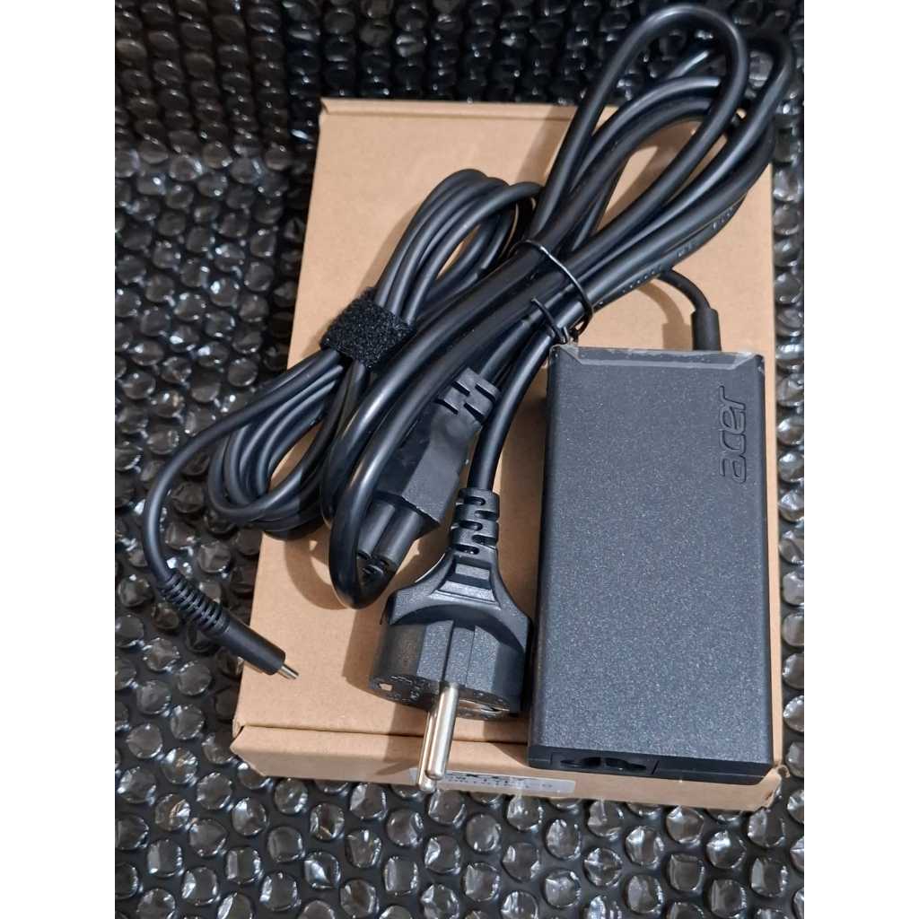 อะแดปเตอร์ Acer Type C 65Watt 20V-3.25A / 15V-3A / 9V-2A / 5V-2A