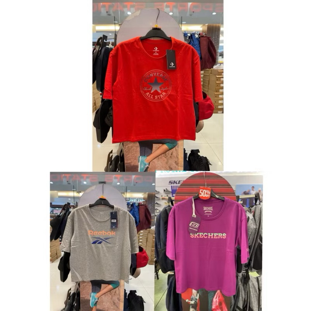 PP CODE SPORTSTATION CROP WOMAN ORIGINAL STORE เสื้อยืด