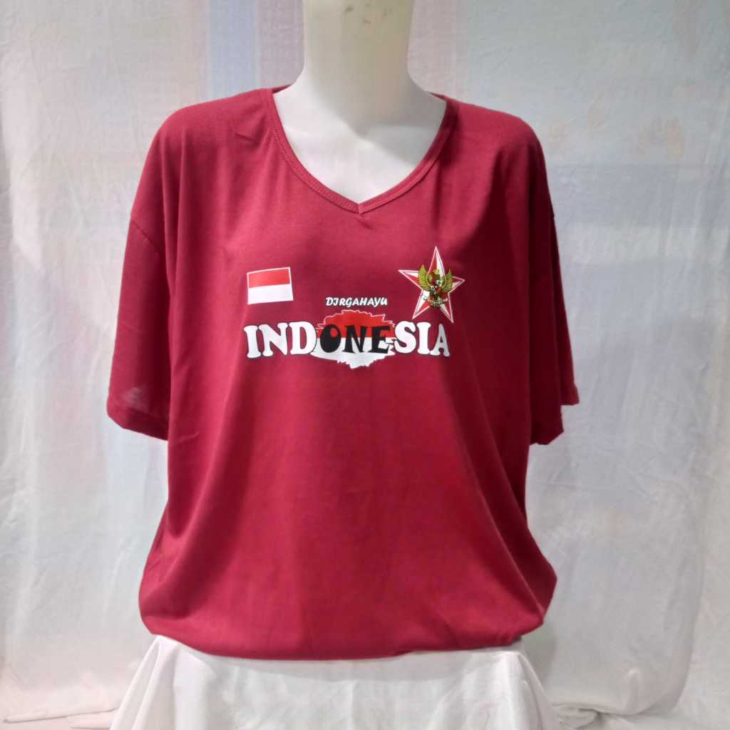 7 เสื้อยืด INDONESIAN INDEPENDENCE AUGUST 17