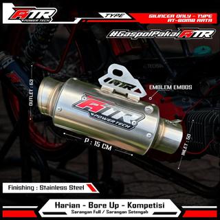 Silincer Knalpot Selenser Only / Silincer ATR Racing Type: AT-Bomb Rata – by ATR Power Tech