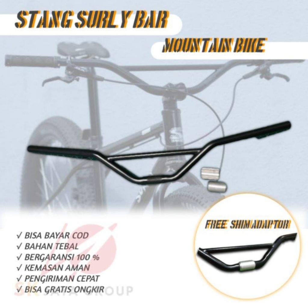 SUNRISE BAR BICYCLE HANDLEBAR SURLY SUNRISE HANDLEBAR MTB BMX FADERAL BIKE