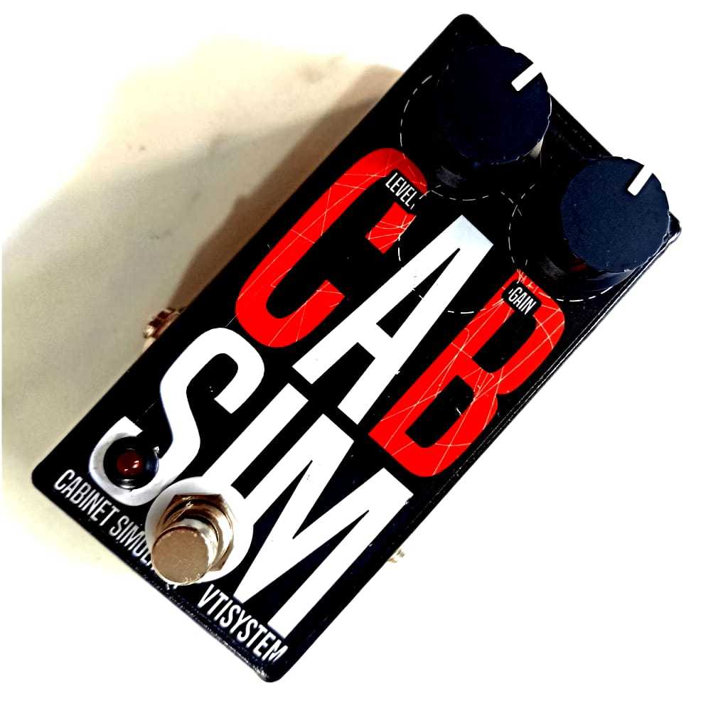 VTISYSTEM ตู้จําลองเอฟเฟกต์กีตาร์ Cabsim