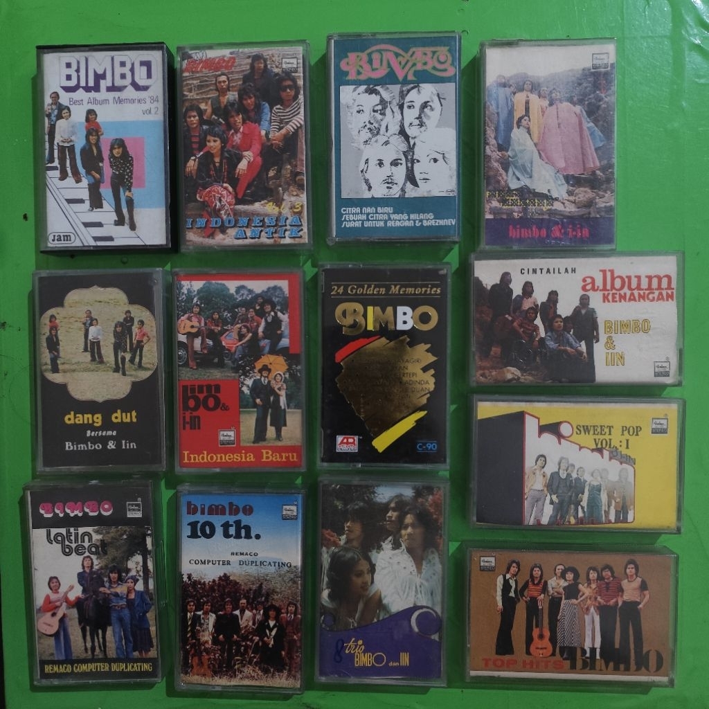 เทปคาสเซ็ทอัลบั้ม BIMBO ดั้งเดิม