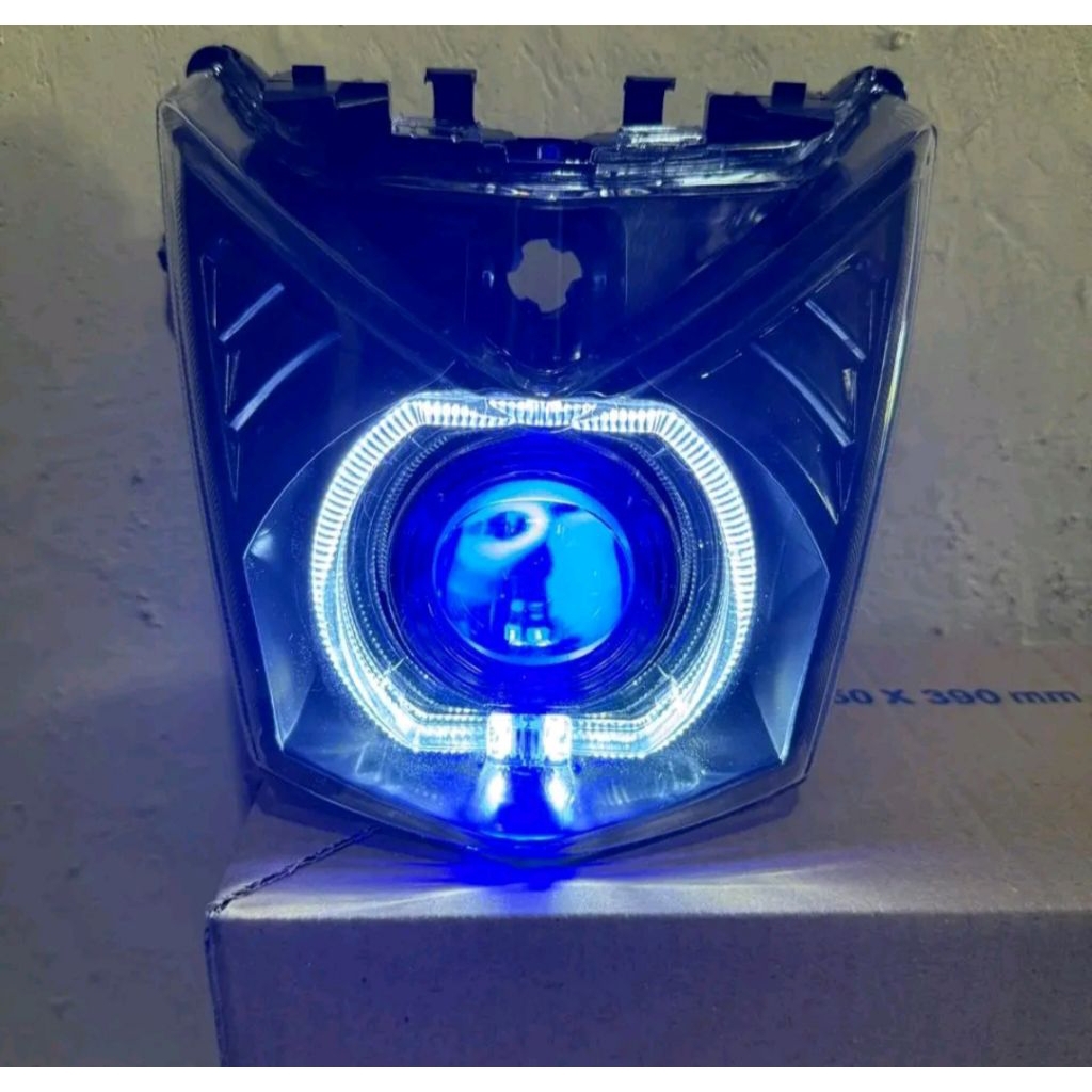 Beat Fi Bild Headlight Reflector Ala Ala Ala Ala 4.5 นิ้ว Fullset พร้อมติดตั้ง