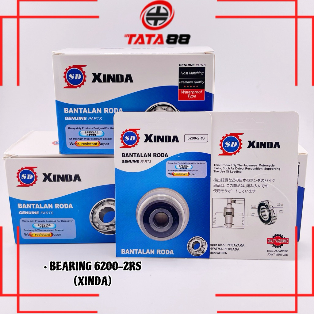 BEARING / LAHER 6200 2RS - XINDA
