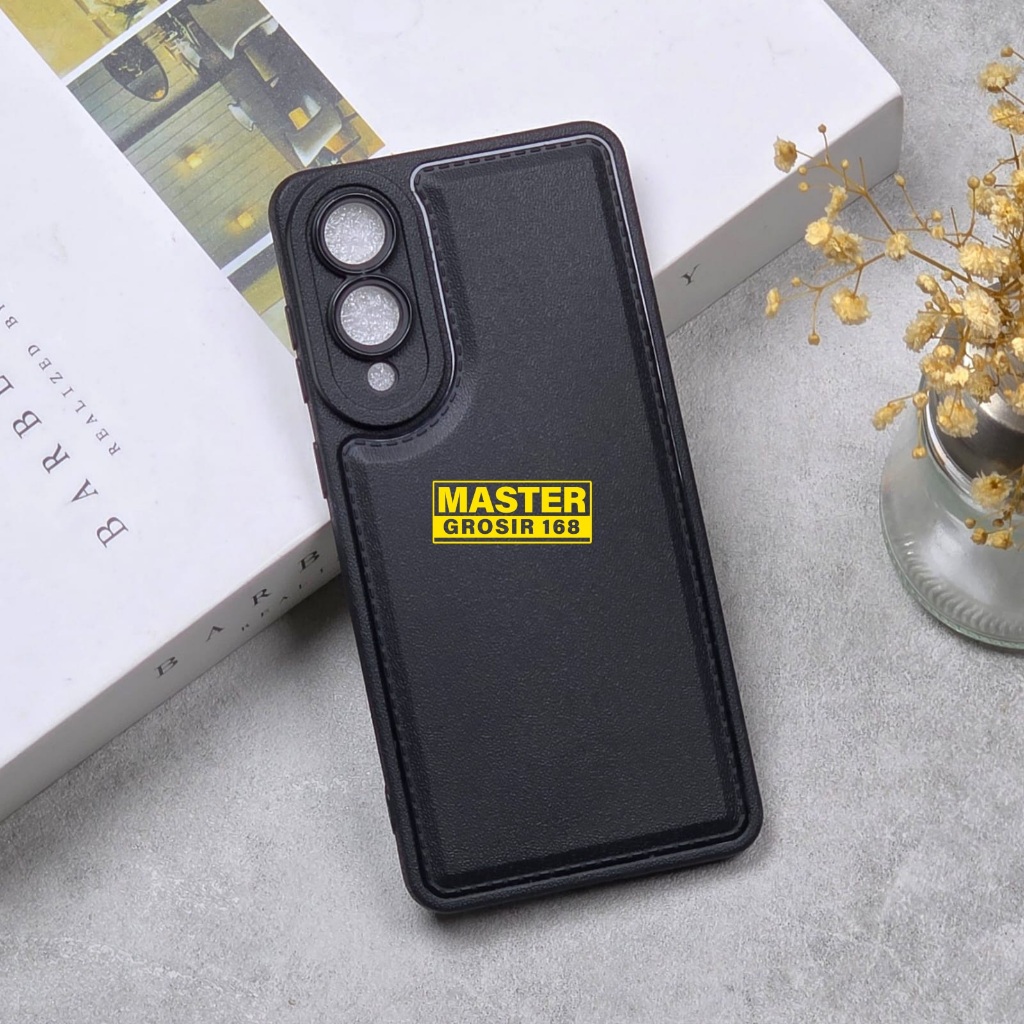 SAMSUNG S25 EDGE CASE LEATHER PRO BLACK SAMSUNG S25 EDGE