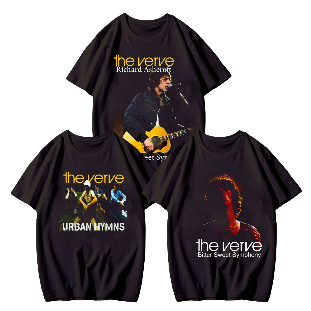 Morning Band The Verve series Cotton Combed 24s เสื้อยืด unisex สําหรับผู้ชายและผู้หญิง