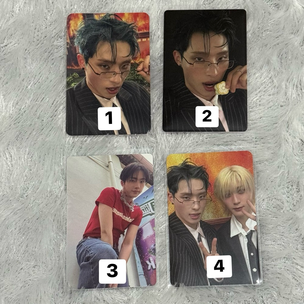 Photocard (PC) อย่างเป็นทางการ P1Harmony Keeho Jiung Soul Unit POB Target Sad Song Benefit Poca Piwo