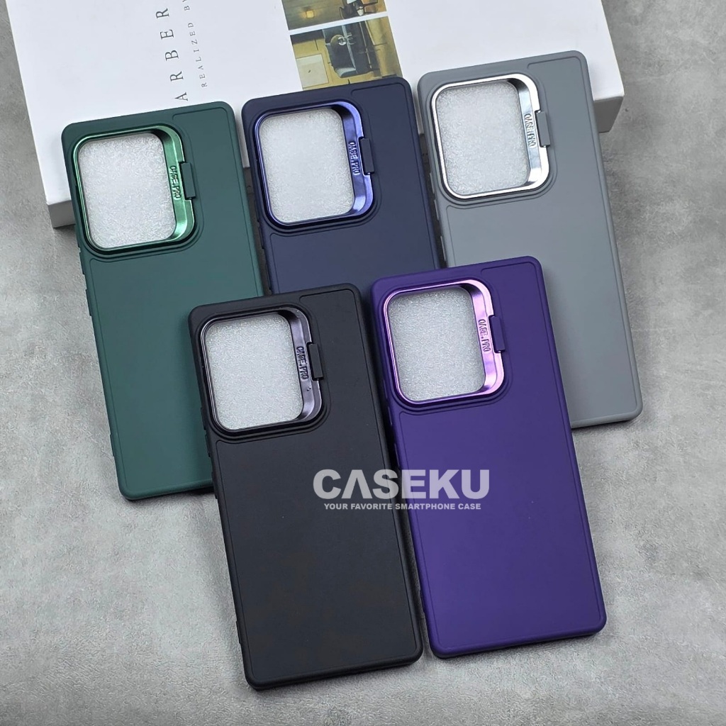 เคส Infinix Note 50S เคส Infinix Note 50X เคส Flannel Stand Macaron Stand Ring กล้อง