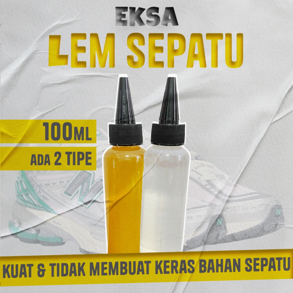 กาวรองเท้า EKSA กาวแข็งแรง 100ml ทําให้ยืดหยุ่นและสวมใส่สบาย